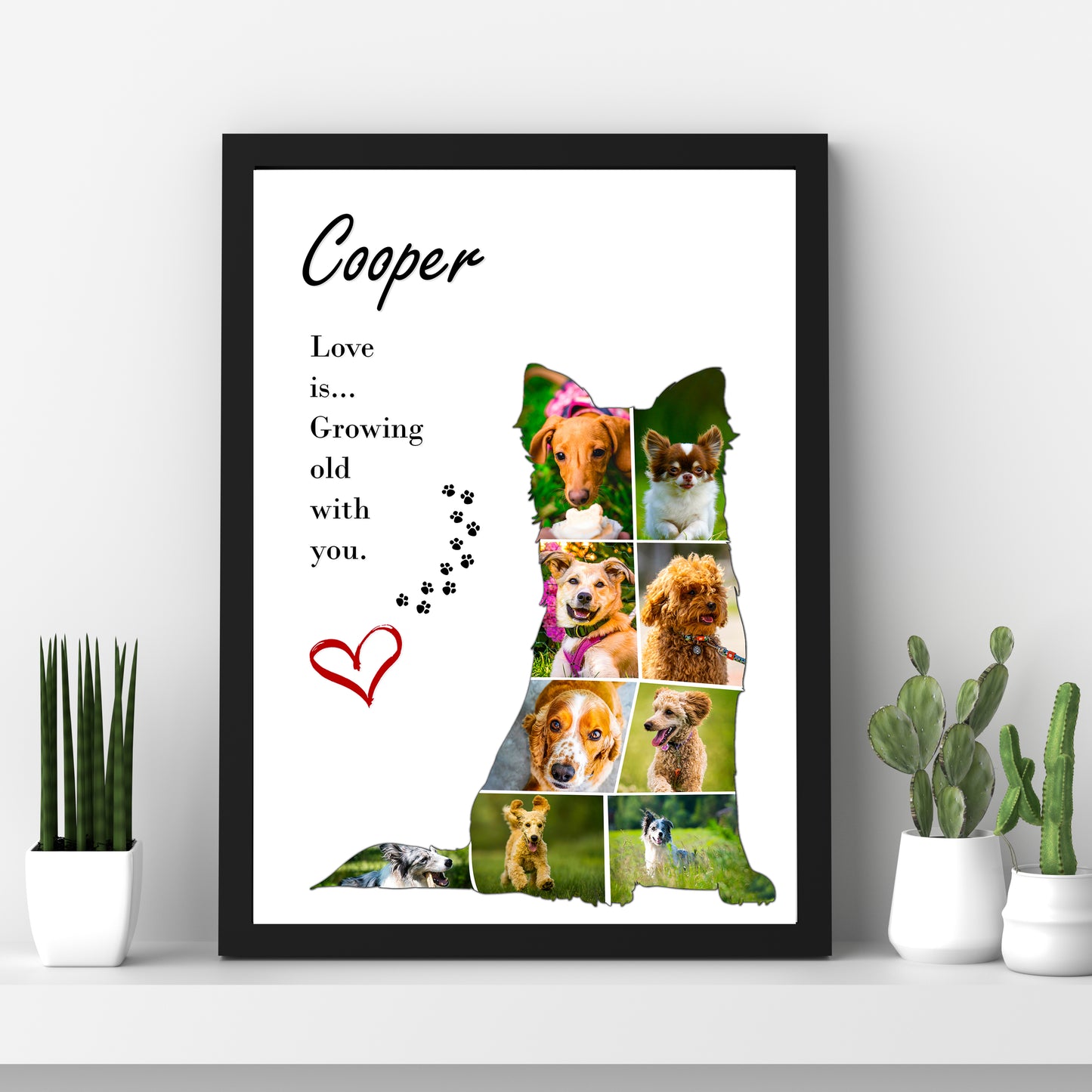 Personalized Pet Photo Frame β A Memory That Lasts Forever